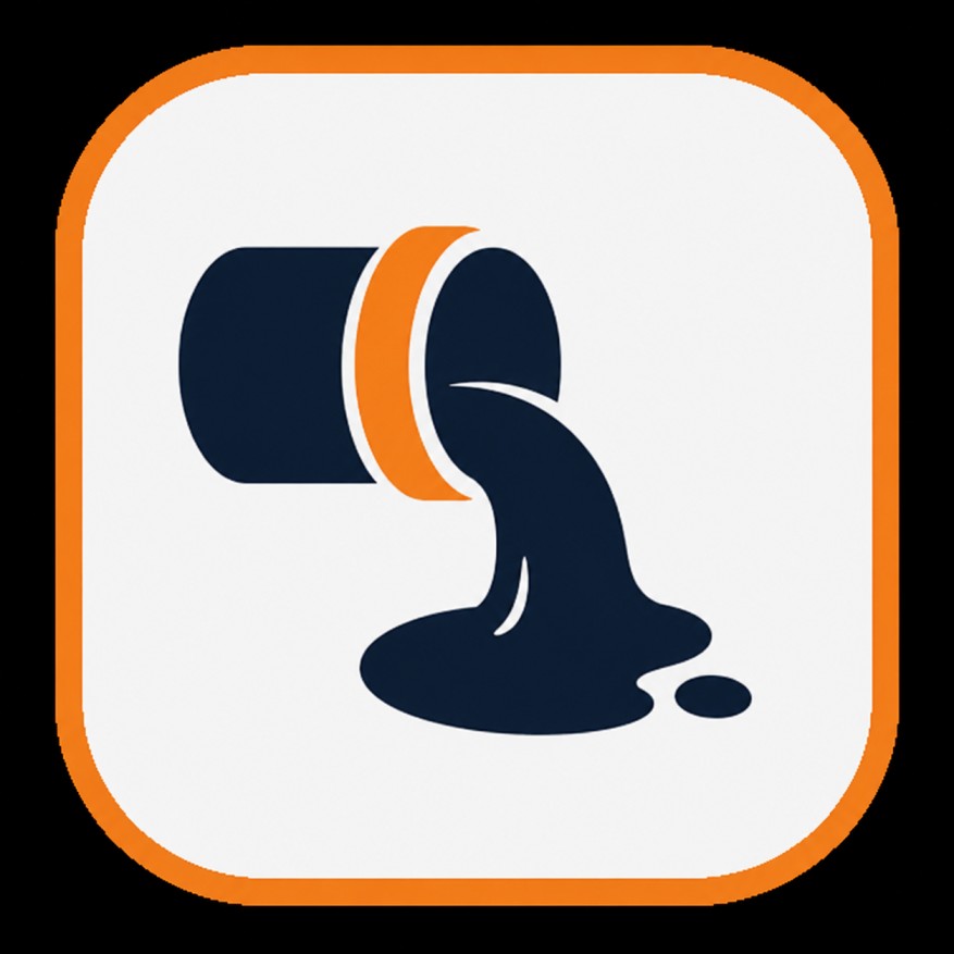 Crude oil trading icon